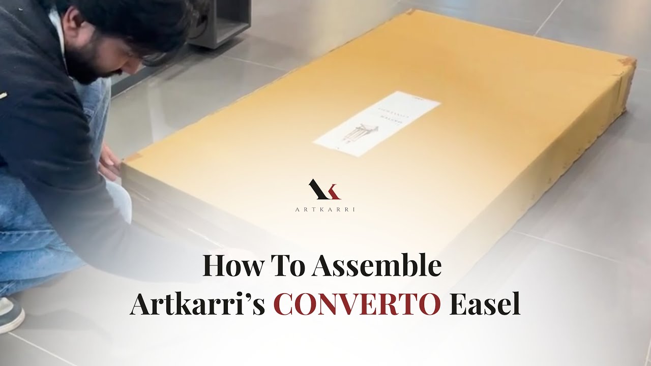 How to Assemble Artkarri CONVERTO Master Studio Convertible Easel