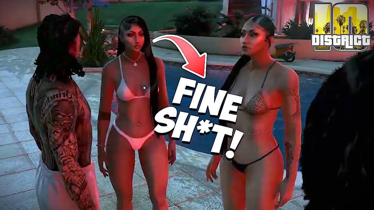 I Was Flirting at the Pool Party… Then My Opps Pulled Up 😳🔥🔫| Prozy In D10 GTA V RP
