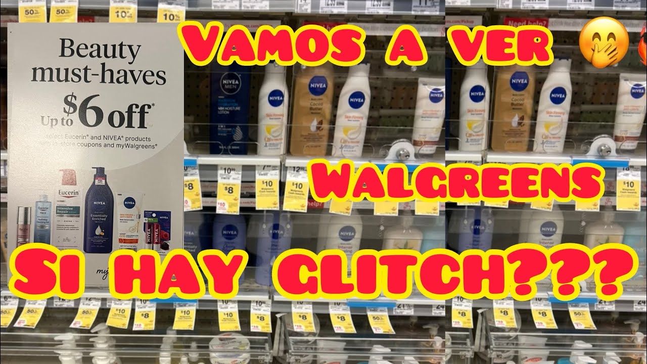 Walgreens 🔥será que tenemos glitch🔥