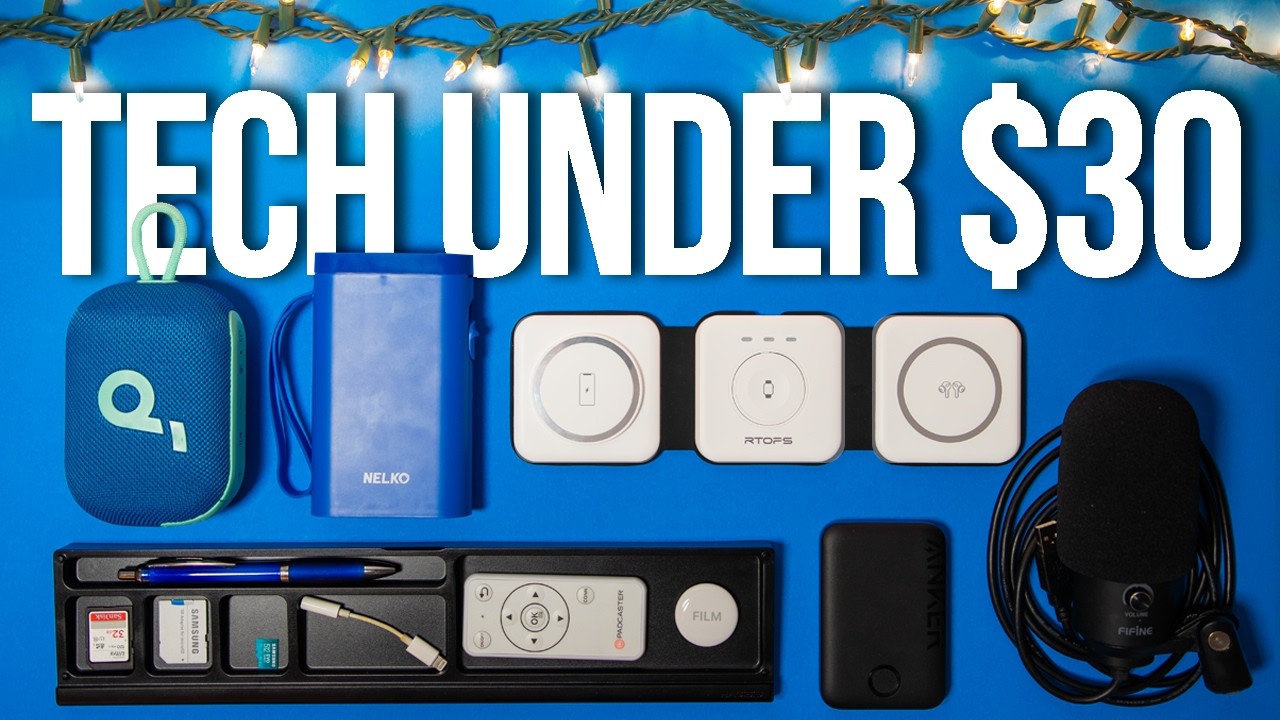 7 Budget Tech Gifts To Buy For 2024 Under $30
