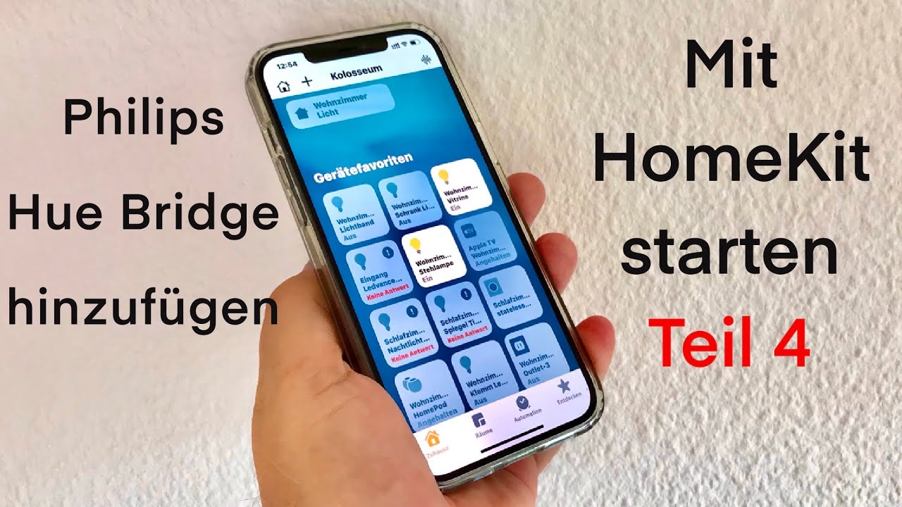 Philips Hue Bridge in HomeKit installieren, HomeKit für Einsteiger Teil 4