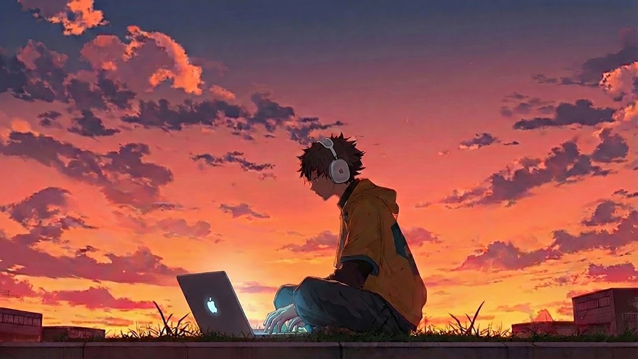 Sunset Lofi 🌅  Calm Beats for Focus, Study & Relax 🌿 #lovelofisongs