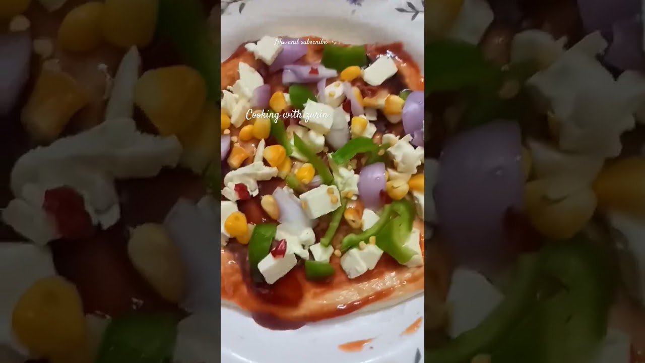 # homemade pizza🍕# yummy 😋video#viralvideo  cooking with Zarin#