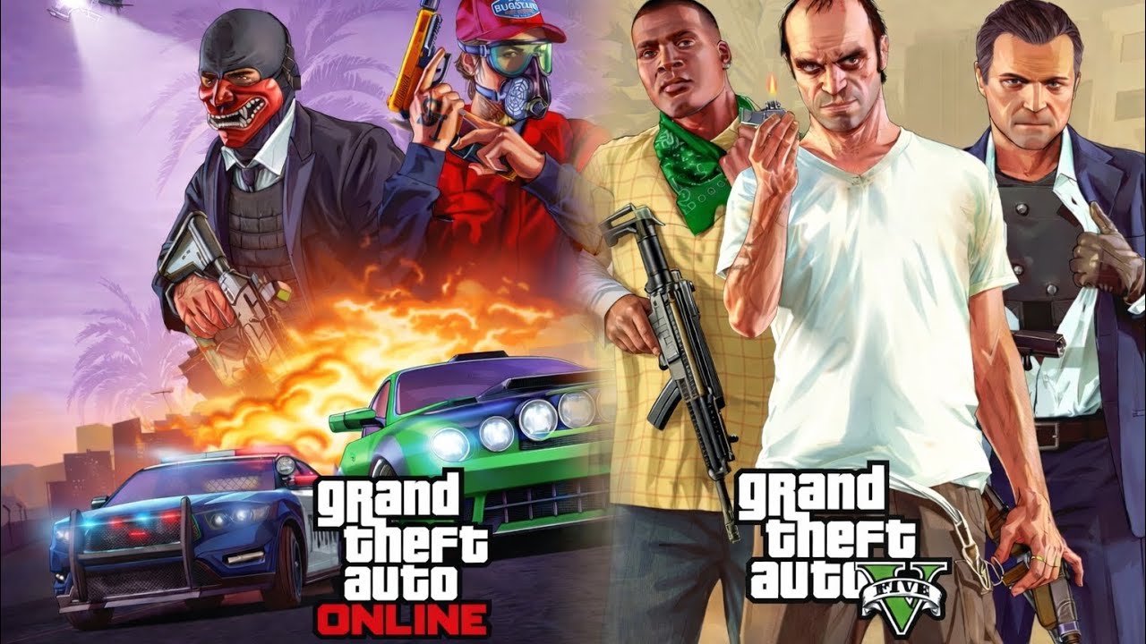 طريقه تشغيل  GTAV & GTA ONLINE  مجانا علي الهاتف الطريقة الوحيدة بدون كذب بدون لف و دوران 