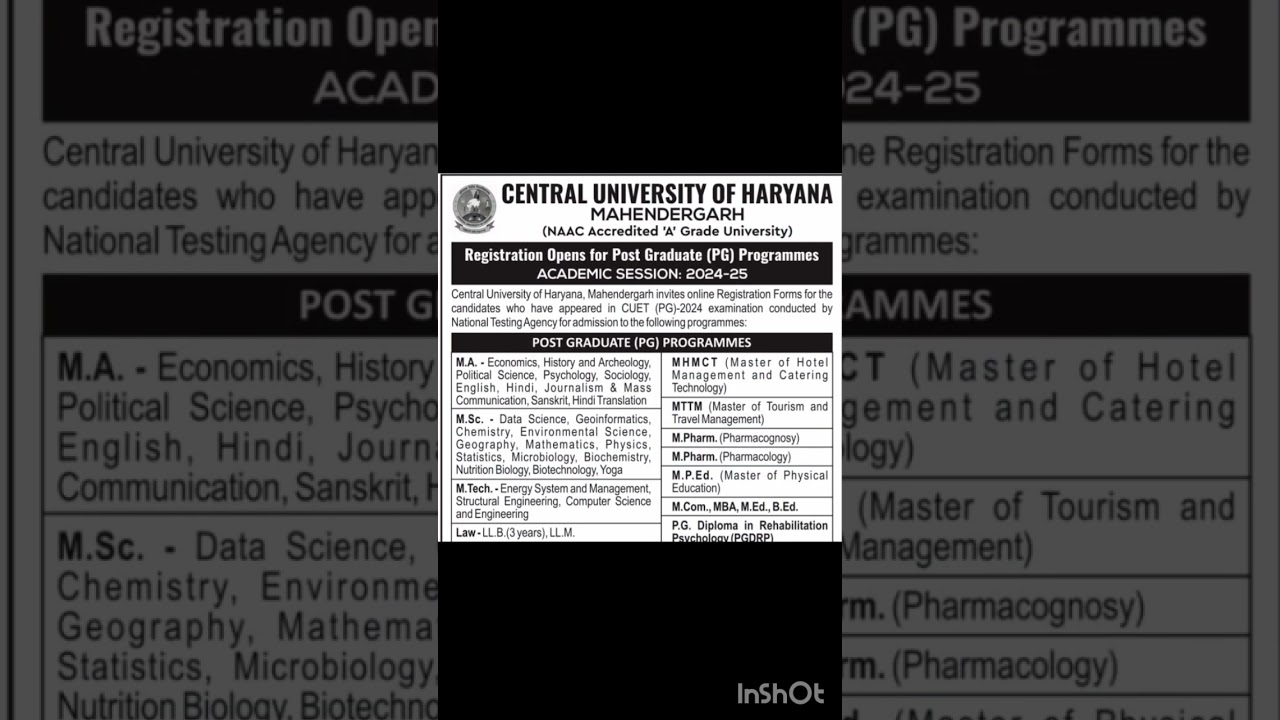 DU pg admission 2024 #duet #cuetpg