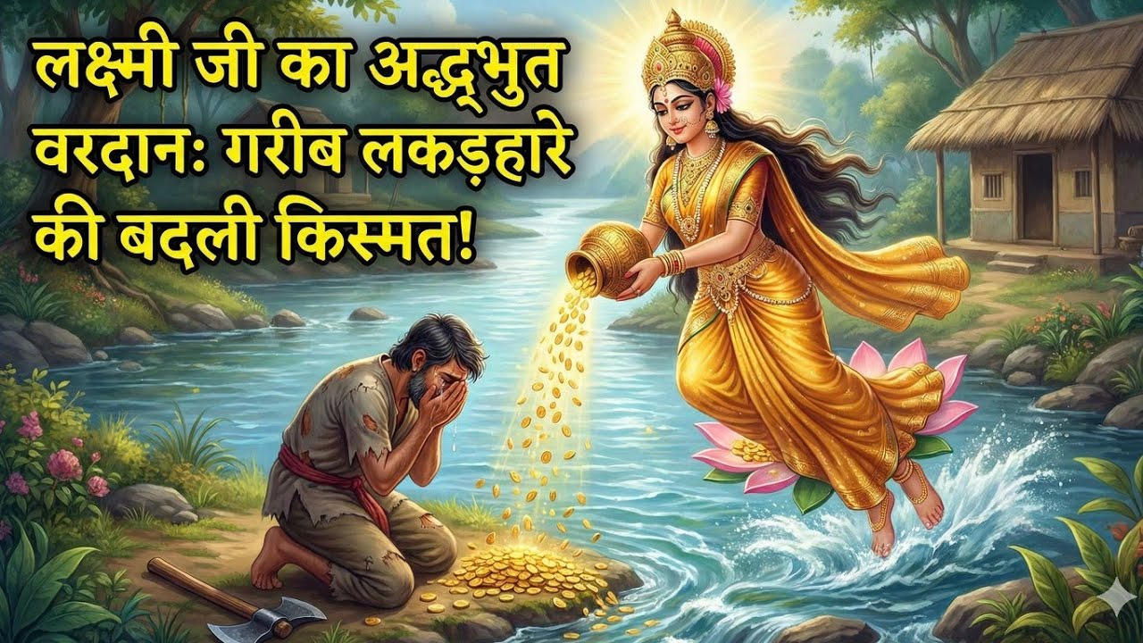 लक्ष्मी जी ने दिया गरीब लकड़ हारे को वरदान | stories in hindi | moral stories | hindi kahani |