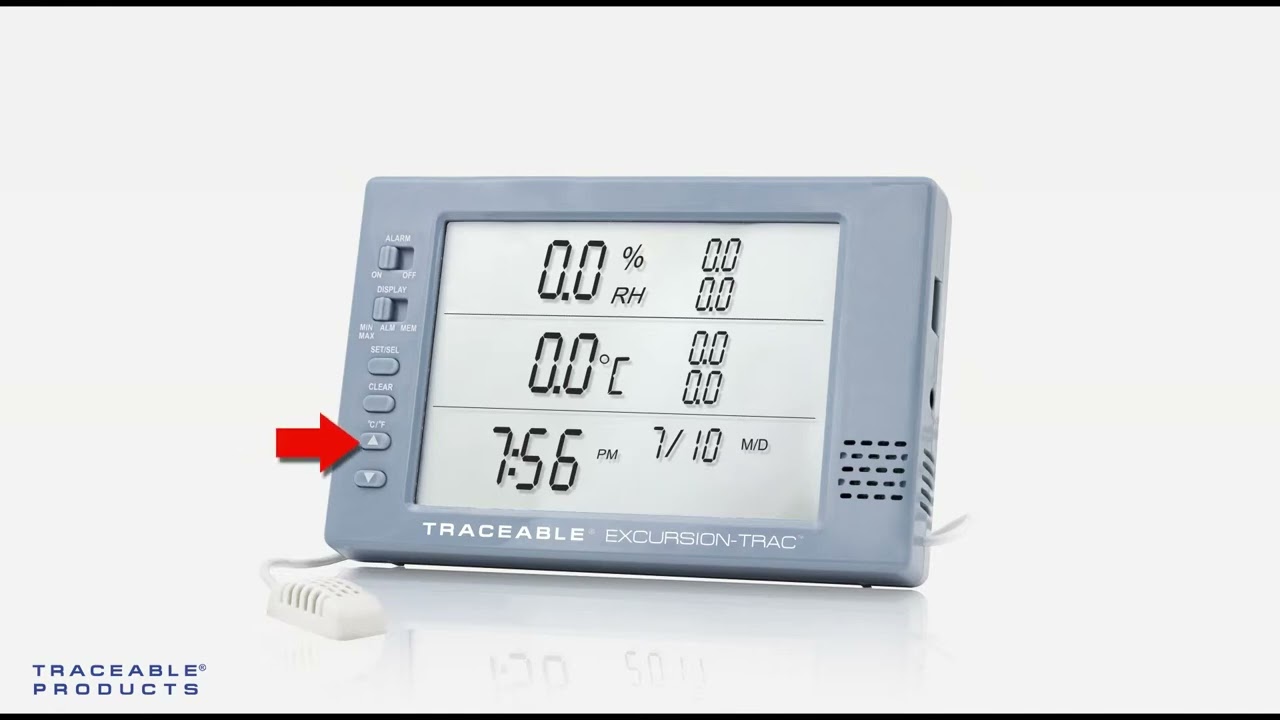 Traceable Excursion-Trac Datalogging Hygrometer - Operating Instruction