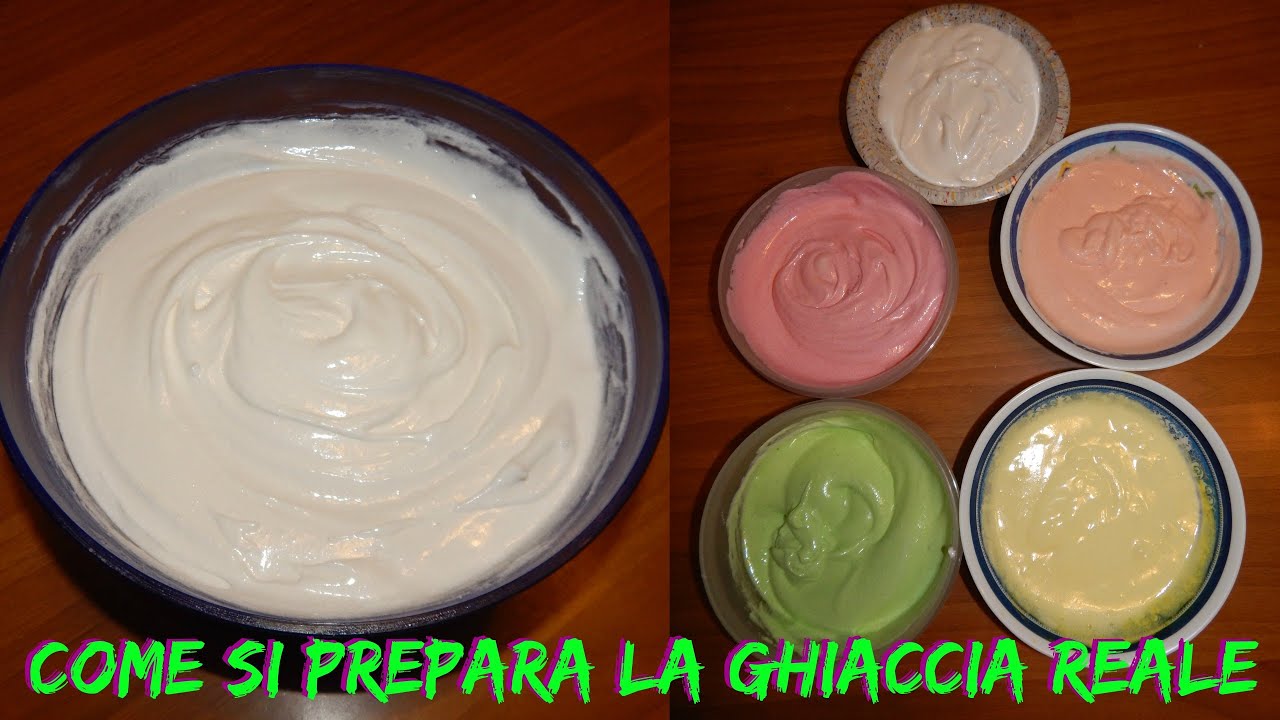 COME SI PREPARA LA GHIACCIA REALE - NUNZIA VALENTI