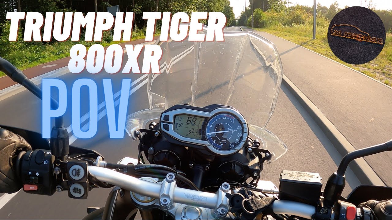 2011 Triumph Tiger 800XR (799 cm3 94 HP) | POV Test Drive