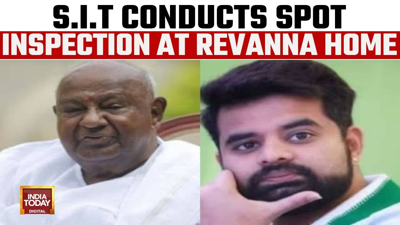 Prajwal Revanna Sex Scandal | S.I.T Visits Residence Of H.D. Revanna For Spot Inspection