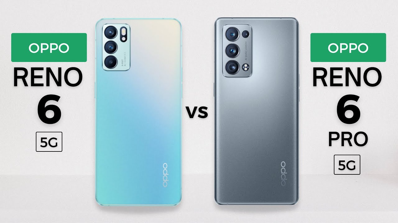 Oppo Reno6 5G vs Oppo Reno6 Pro 5G (Snapdragon) | Most beautiful Oppo Smartphone?