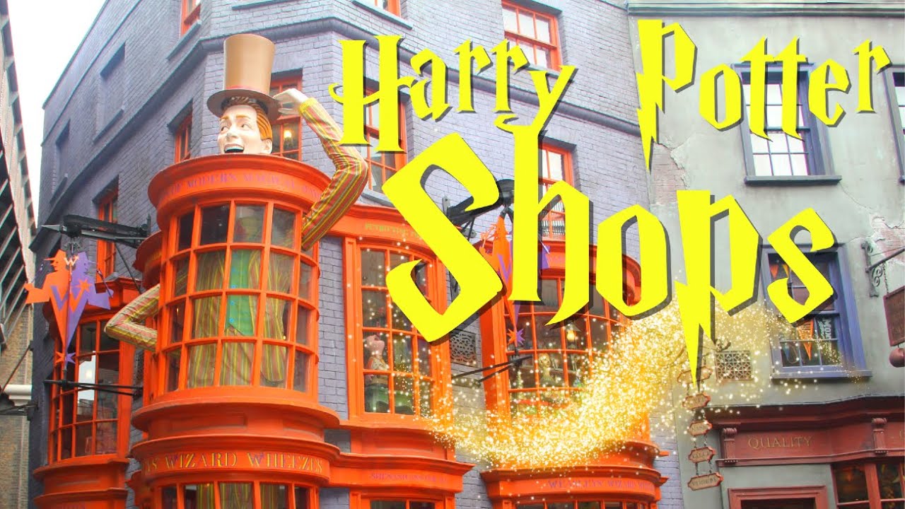 DIAGON ALLEY SHOPS// Every HARRY POTTER Shop in Universal Studios Florida Diagon Alley