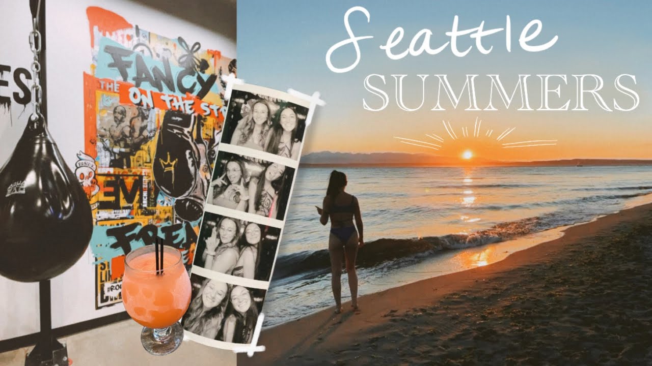 SEATTLE SUMMER VLOG | Boxing, Night out, Beach day