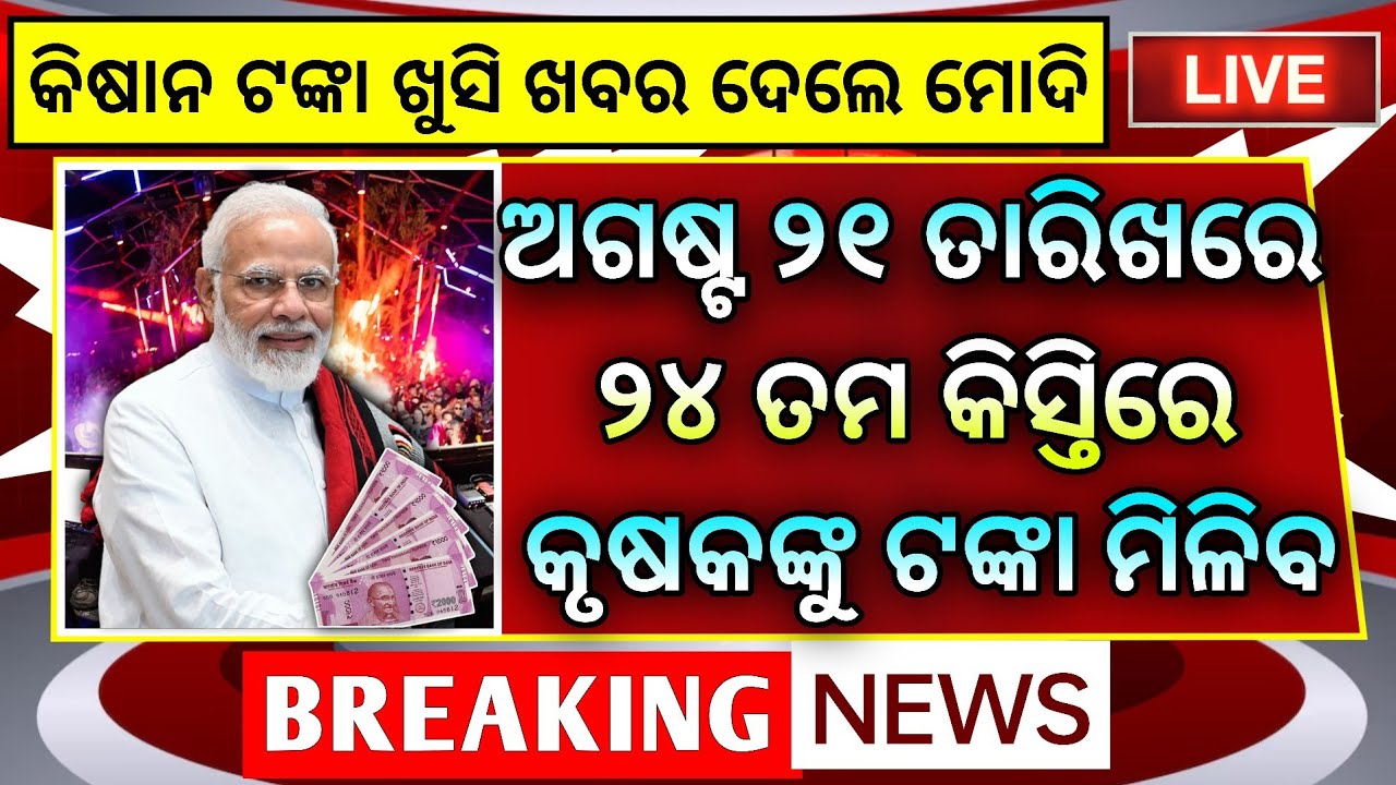 ମିଳିବ ପିଏମ କିଷାନ ୨୪ତମ କିସ୍ତି ₹2000 | Pm Kisan 24th Installment Date 2026 | Pm Kisan Yojana