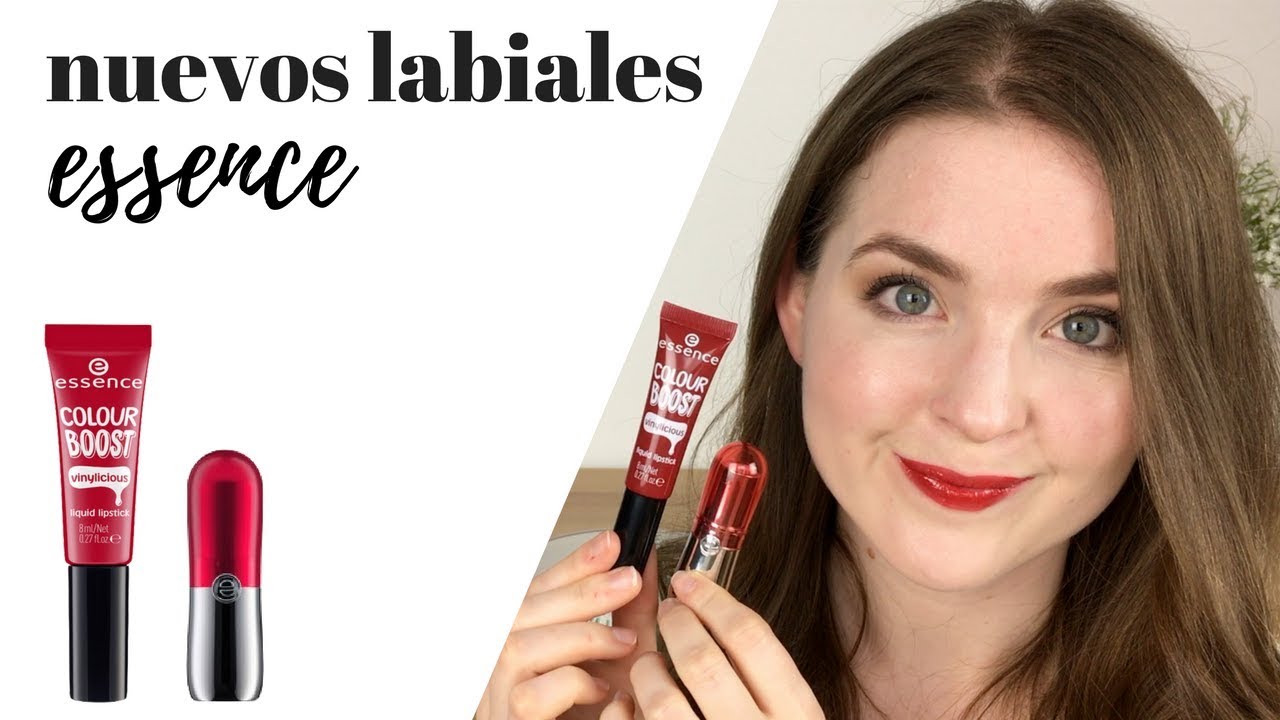 NUEVOS LABIALES ESSENCE Colour Up Shine On! y Colour Boost Vinylicious | Opinión y swatches