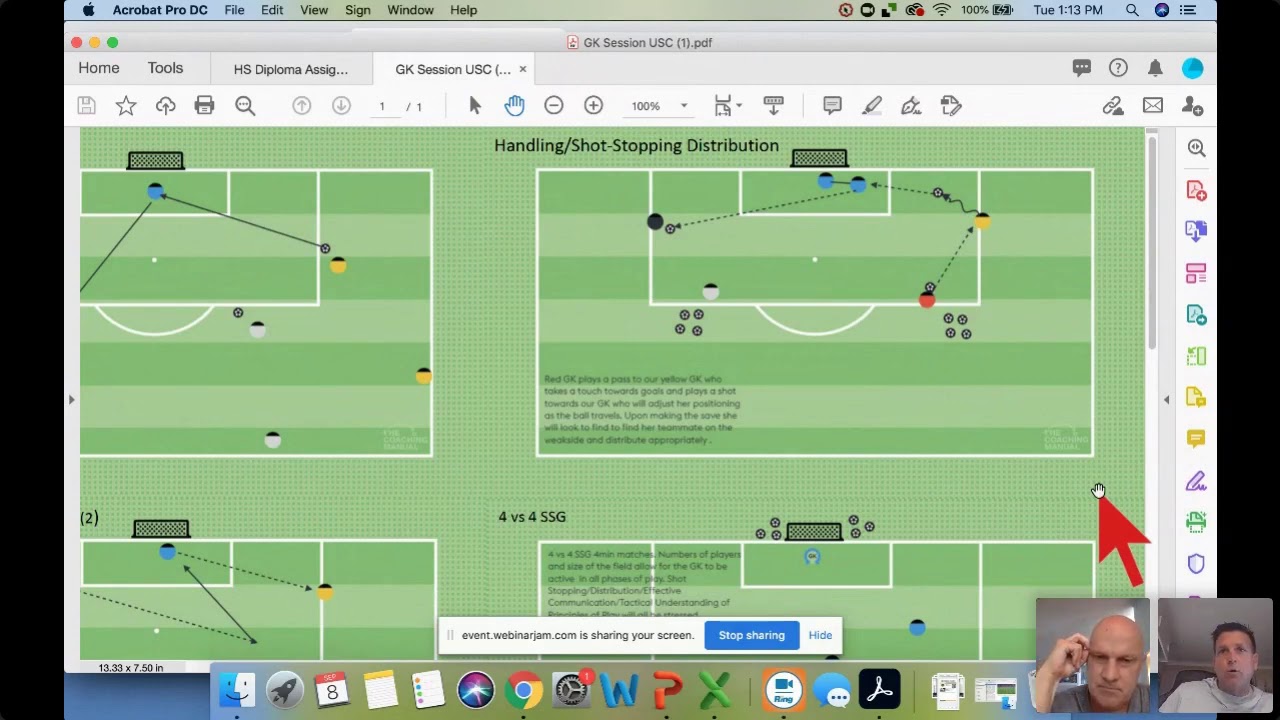 Match Day: Goalkeeper Training