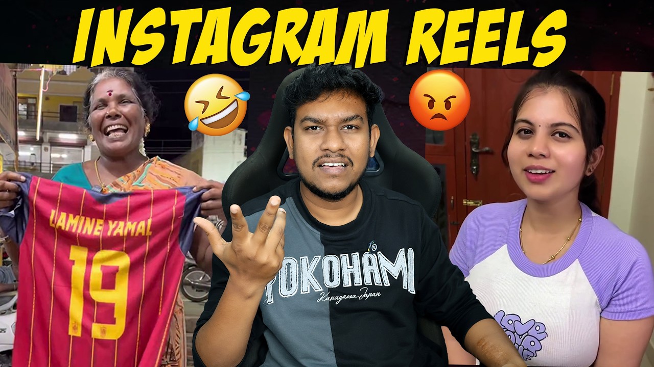 New TREND UNLOCKED✅ Instagram Reels -ல் சில மனிதர்கள்🤣 Tamil Troll | North Indian | Couple Reels