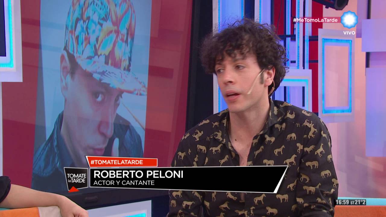Roberto Peloni en Tomate la tarde