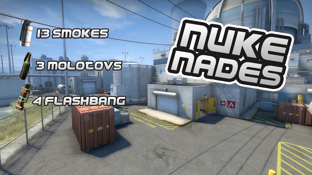 Nuke Nades - 13 Smokes, 4 Flashbangs, 3 Molotovs (Outdated)