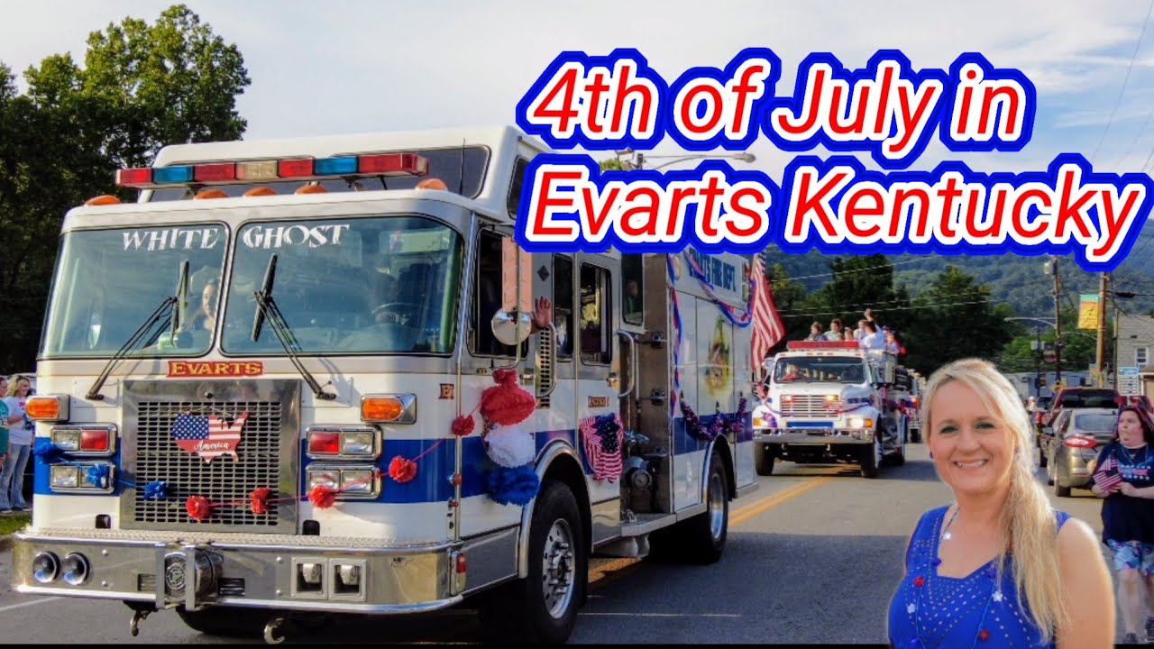 Evarts Kentucky 4th of July Parade Fire Trucks and Sirens! 2023