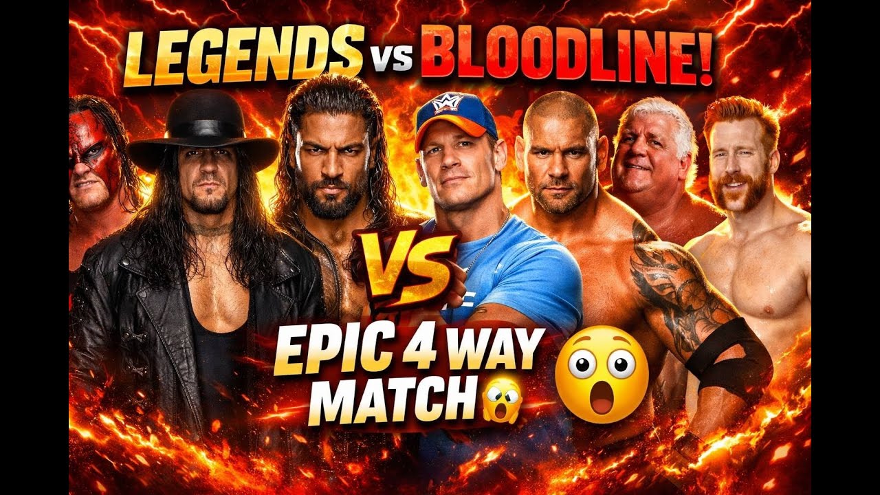 Bloodline vs Champions vs Legend! Who Survives This Chaos?
