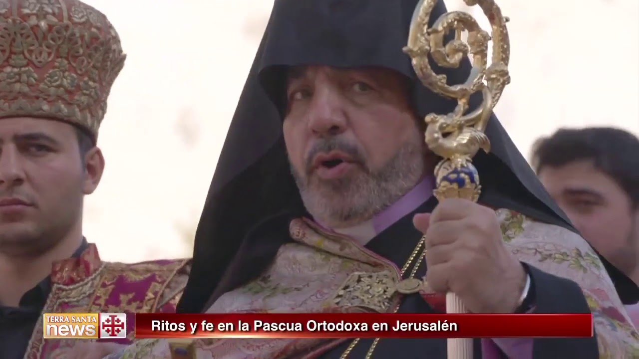 Ritos y fe en la Pascua Ortodoxa en Jerusalén
