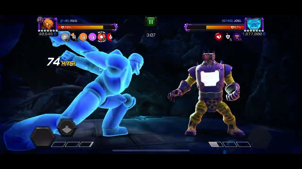 FAE vs GT40 War 5 Node 1 Arnim Zola