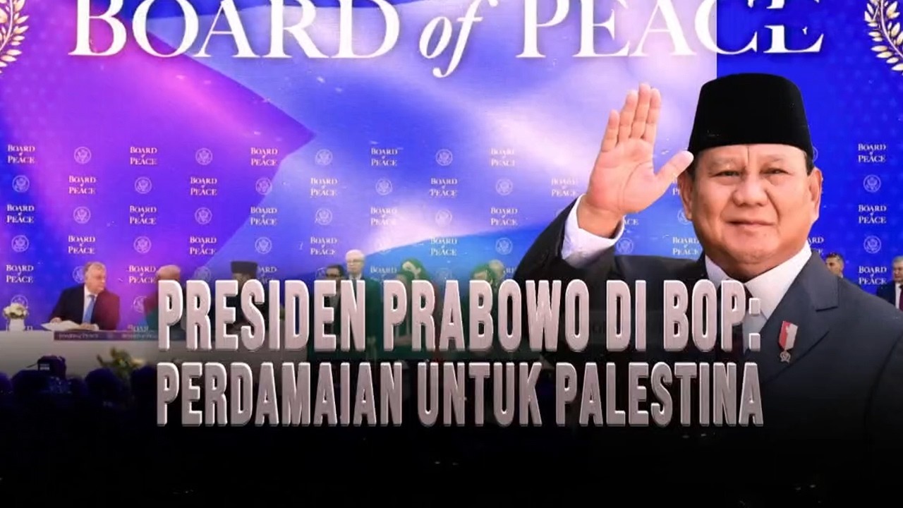 Presiden Prabowo di BoP: Perdamaian Untuk Palestina! | AKIP tvOne