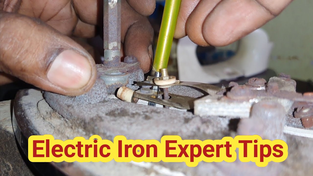 Electric Iron Repair: Step-by-Step Guide to Fixing Common Issues