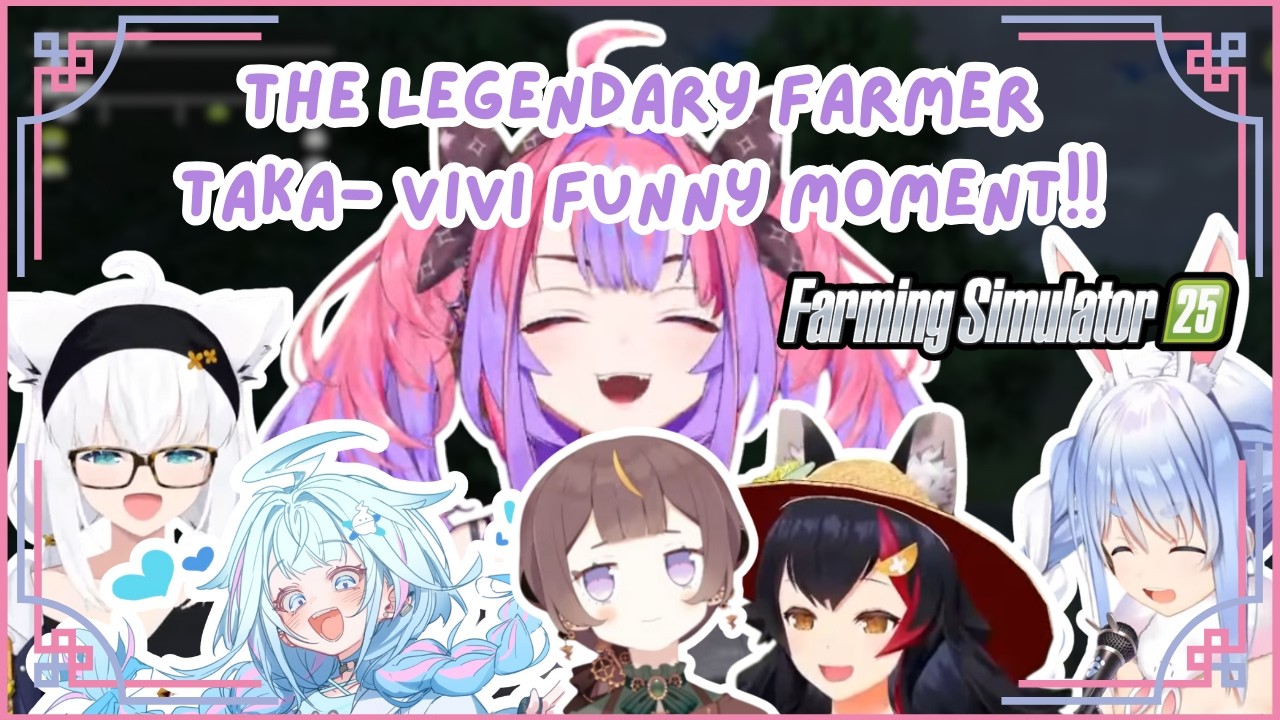 Vivi The Legendary Farmer FUNNY MOMENT!! | Hololive Clip