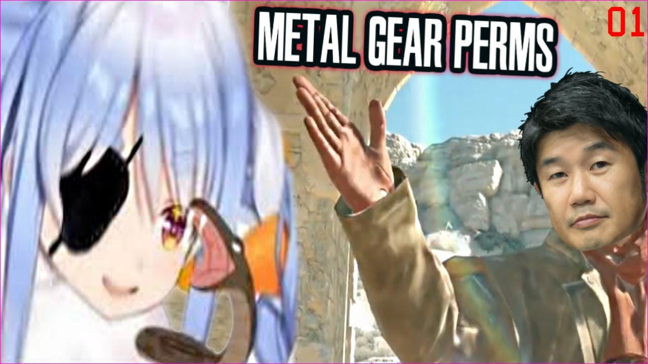 Pekora can barely handle her first exposure to Metal Gear in years [Hololive/ENG]