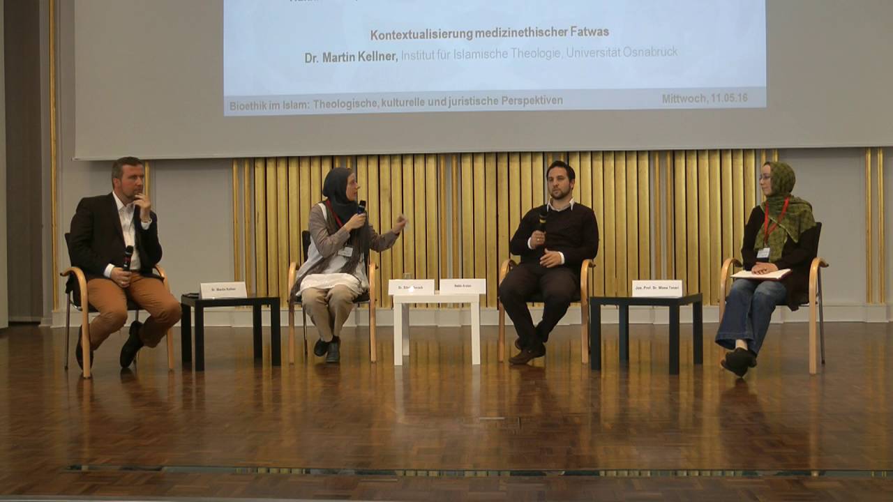 Podium Islamtheologische Kontexte (Dr. Kellner, Dr. Arslan, Jun.- Prof. Dr. Tatari)