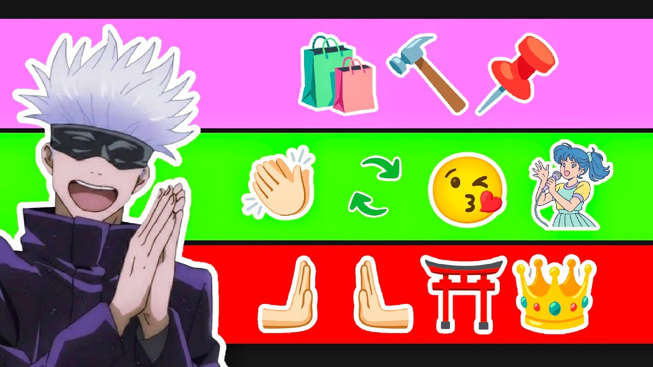 Can you guess the Jujutsu Kaisen characters by emoji?