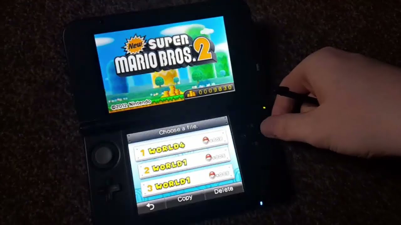 3DS with a "broken" bottom screen 