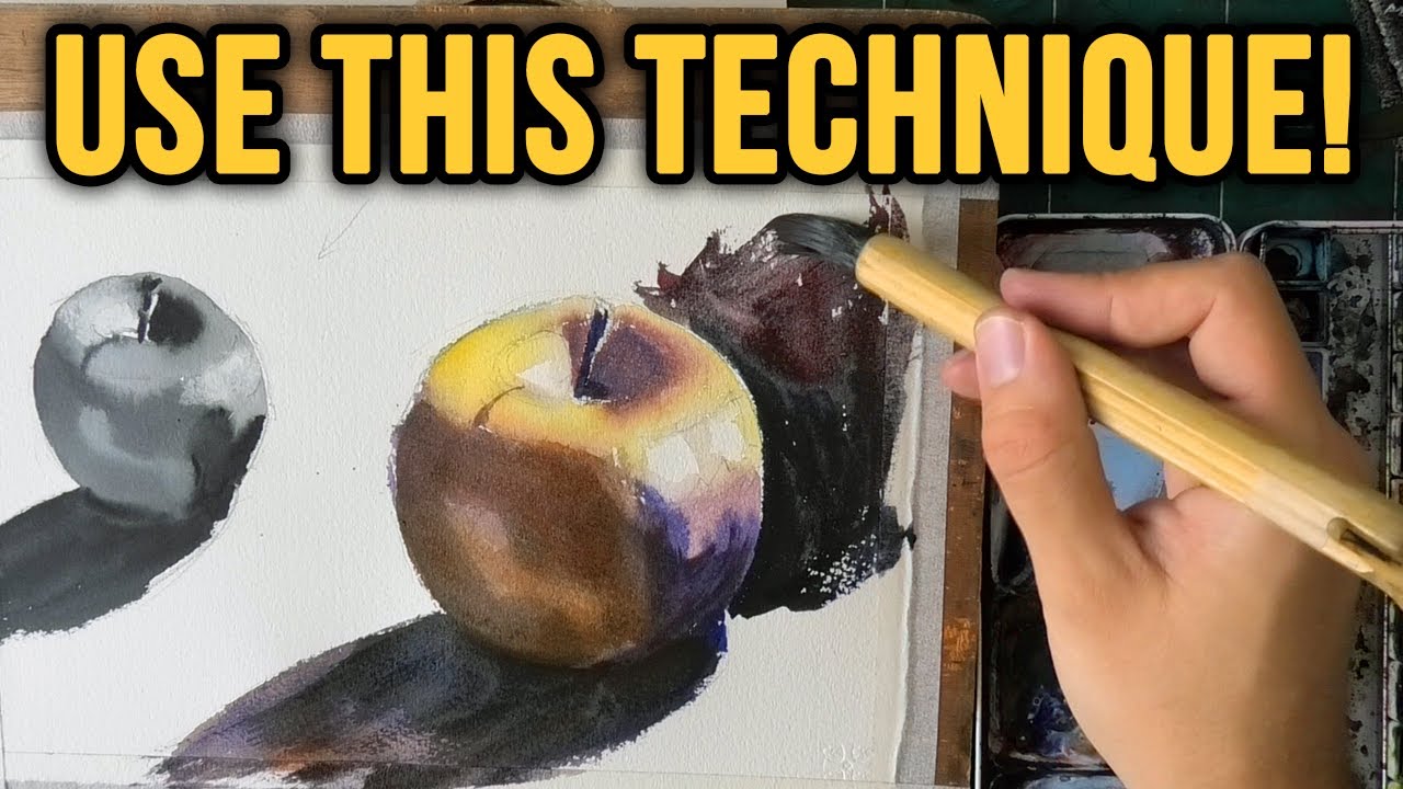 ИДЕАЛЬНАЯ акварельная техника и кисти LEBENZON 🖌🎨