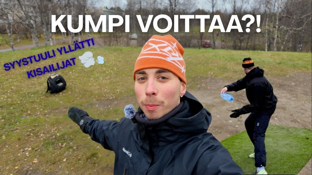 FRISBEEGOLFIA KÄMPPISTÄ VASTAAN