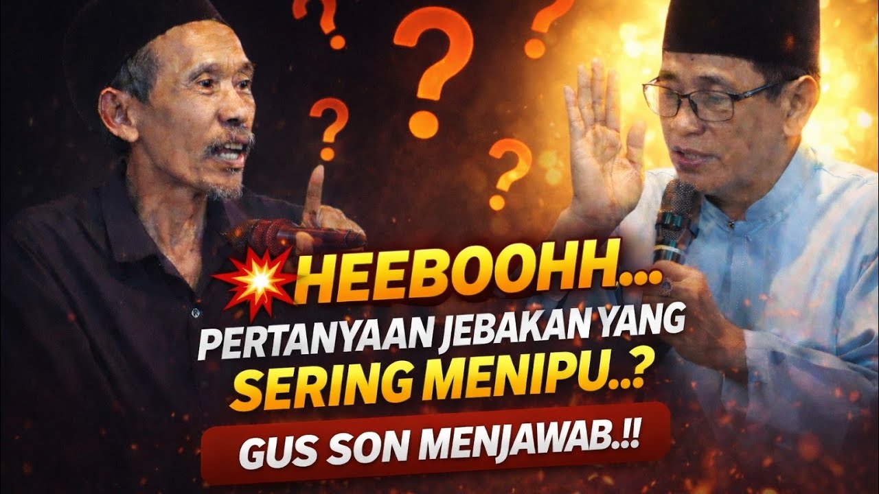💥GEMPARR..BIKIN PANAS SUASANA..INILAH JAWABAN CERDAS GUS SON YANG MEMBUATNYA TERDIAM...