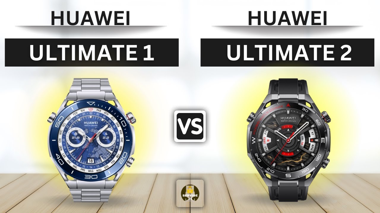 Huawei Watch Ultimate 2 vs Ultimate 1 | Comparison!