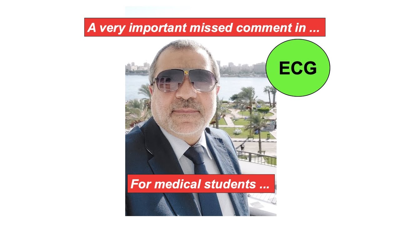 A very important missed comment in ECG for medical students ... best of luck