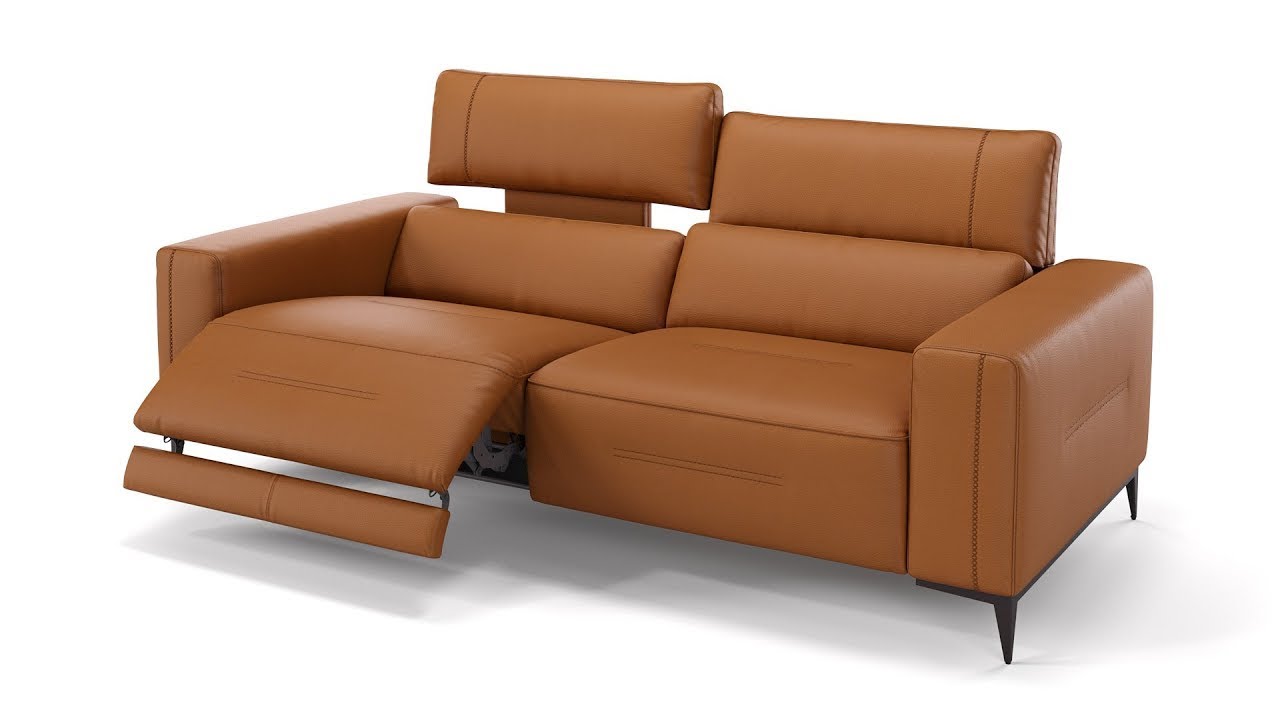 TERAMO Leder Relaxofa - Eleganz und Funktionalit&auml;t im Einklang | Sofanella