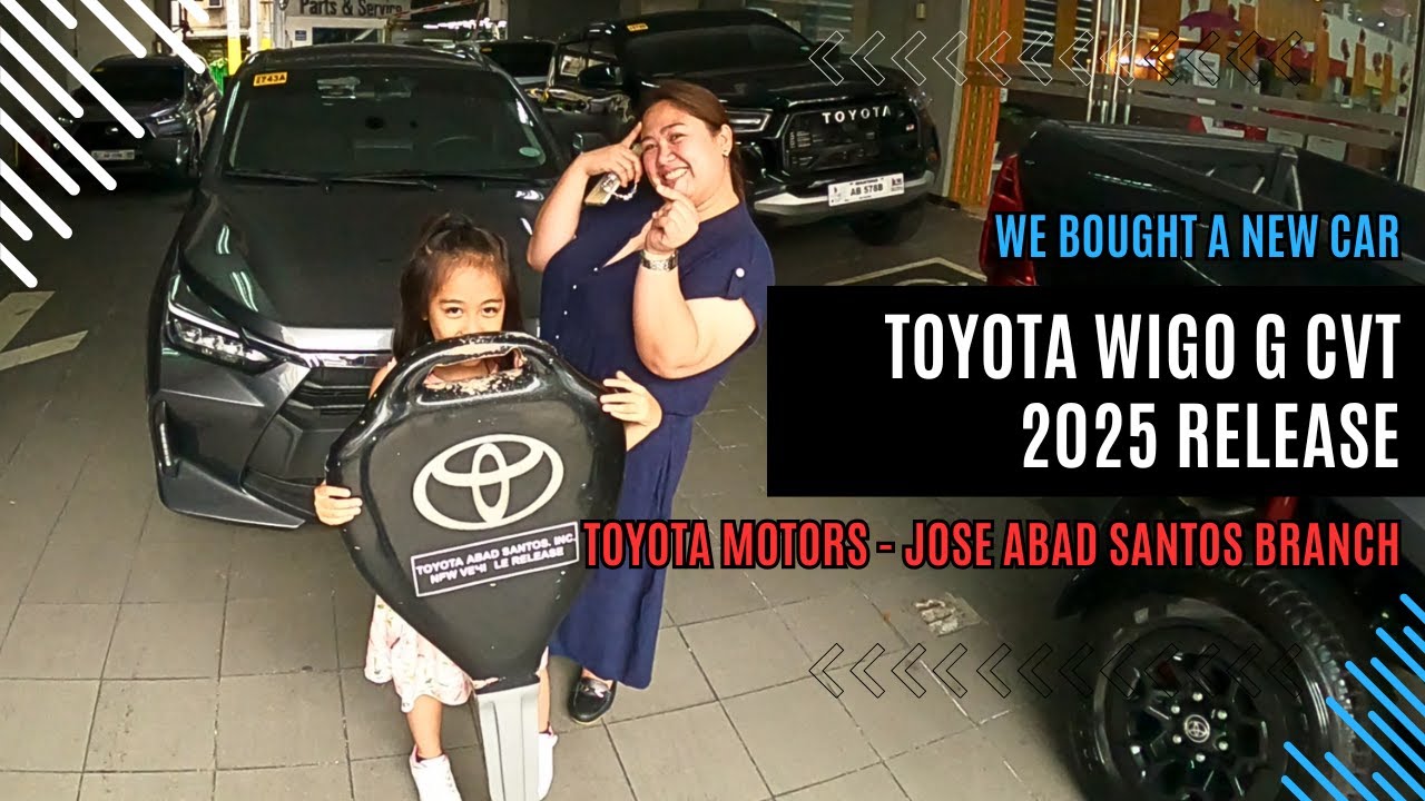 TOYOTA WIGO G CVT 2025 - CAR RELEASE
