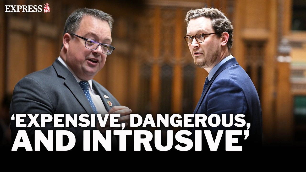 'THIS IS A DISTRACTION STUNT!' - Tory MP EVISCERATES 'SNAKE OIL' Labour's Digital ID plans