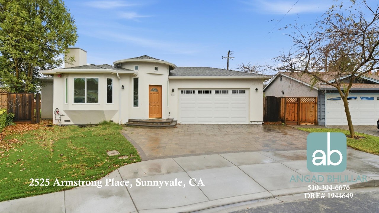 Inside a Stunning Sunnyvale Property For Sale | 2525 Armstrong Place