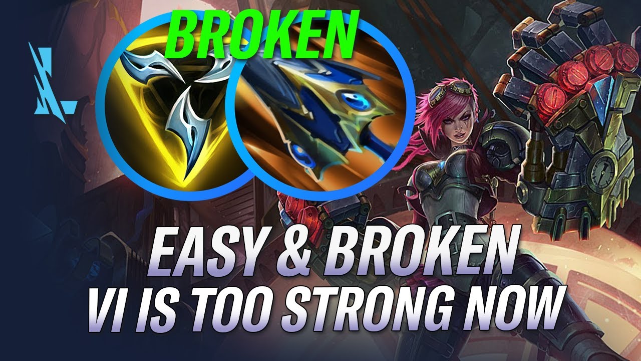 EASY & BROKEN MOST OVERBUFFED JUNGLE IN WILD RIFT | VI IS TOO STRONG | RiftGuides | WildRift