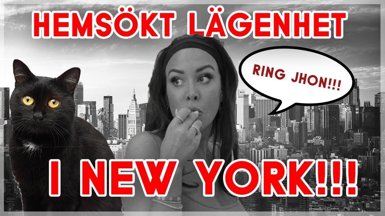 Hemma hos min f&ouml;ljare i NEW YORK - VEM BOR H&Auml;R?