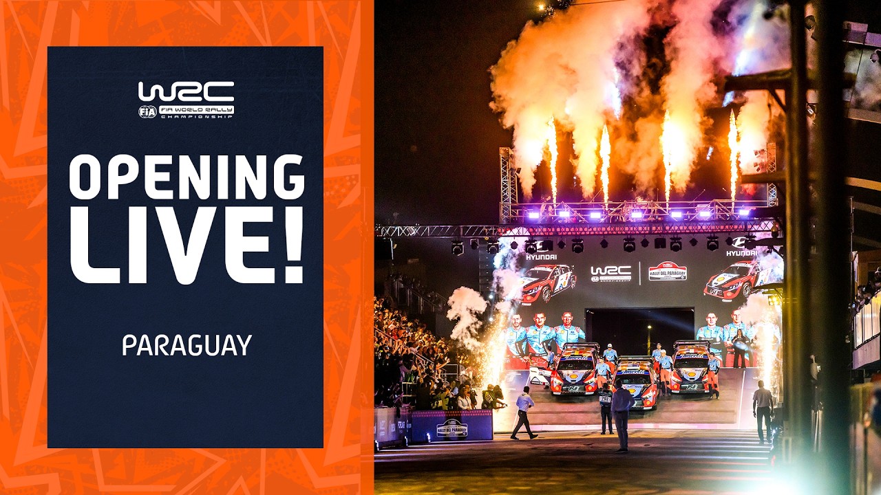 🔴 Opening LIVE | WRC ueno Rally del Paraguay 2026 🇵🇾