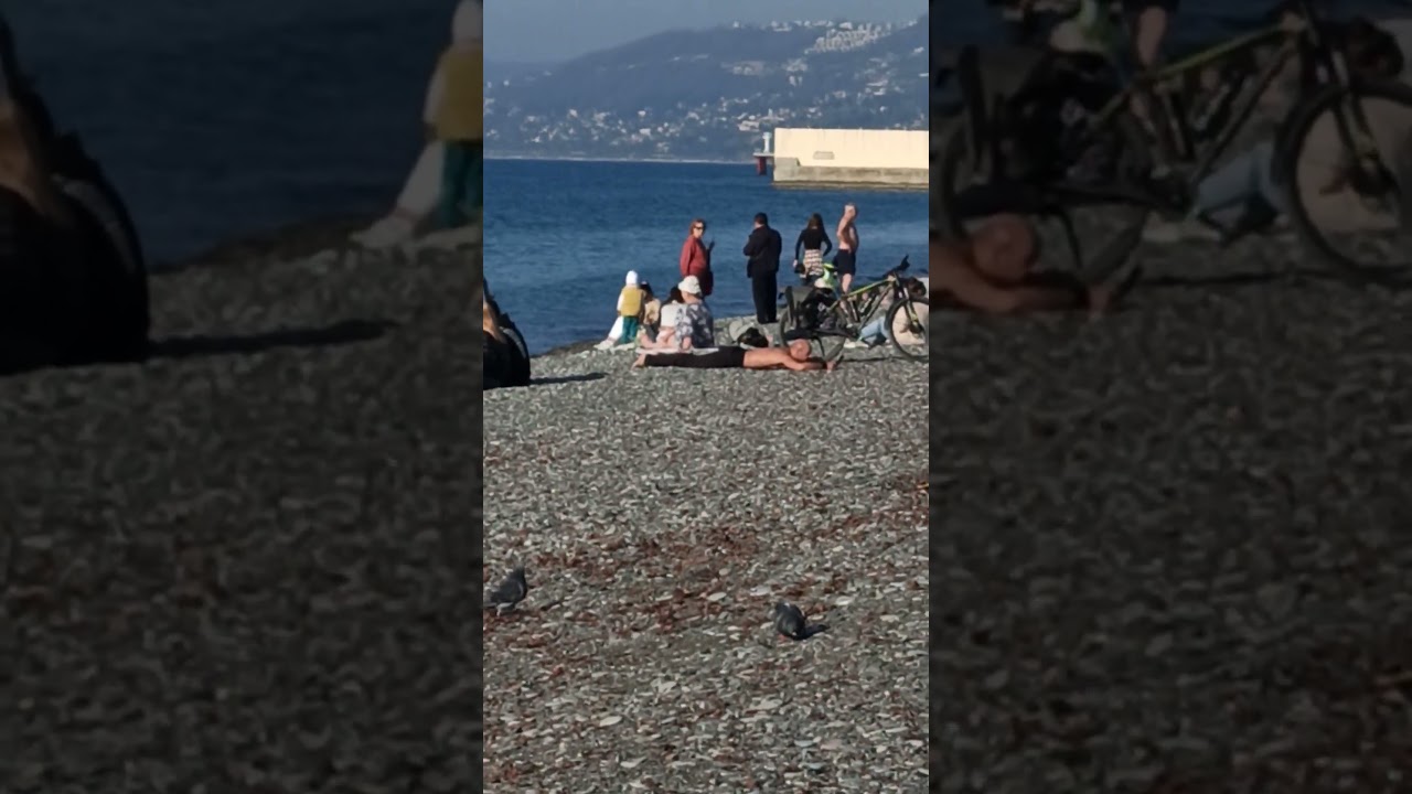 Sochi Black Sea Riviera Beach Walk   