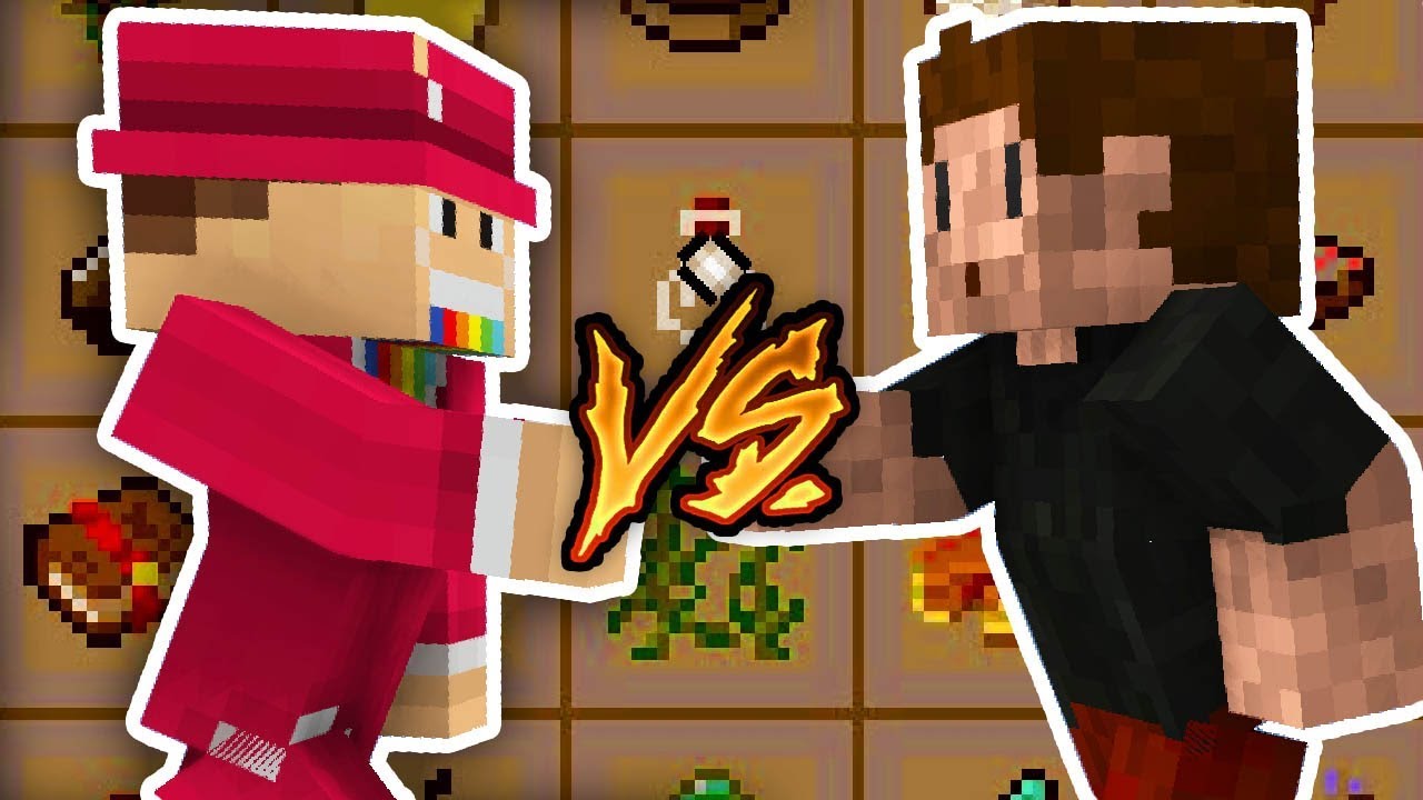POJEDYNEK 1v1 MINECRAFT BINGO! - CZOKLET vs ZIO
