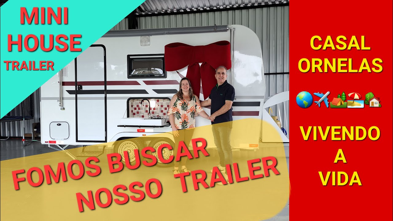 APOLO TRAILER, FOMOS BUSCAR NOSSO TRAILER MINI HOUSE   CASAL ORNELA