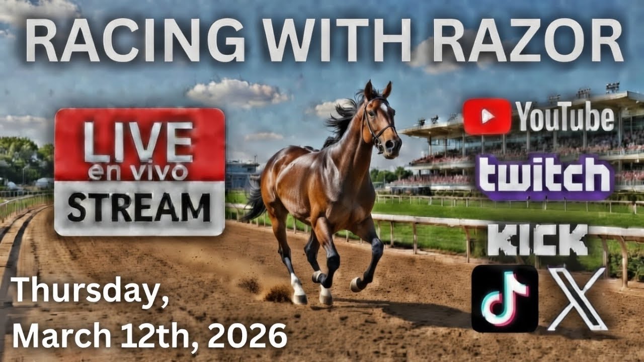 🔴LIVE Horse Racing | Aqueduct | Gulfstream Park | Colonial Downs | Parx en vivo!